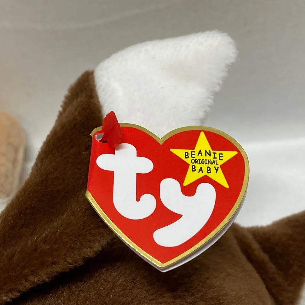 Vintage Ty Beanie Babies Stretch Ostrich Baby Bird 1997 Retired Rare See‎ Tags